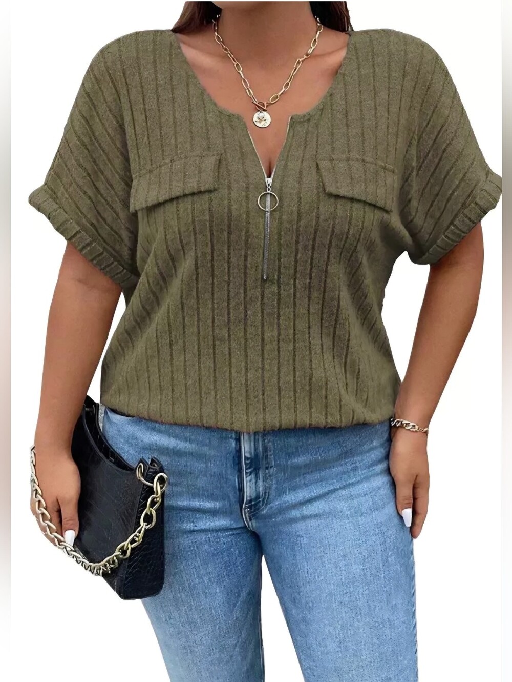 Top,  Army Green